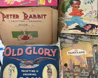 Oversized books, painting books 