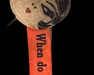 Vintage Flapper Garter Belt Pin/Button