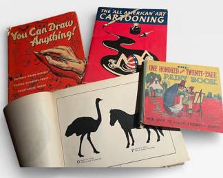 Vintage arts and crafts books and magazines