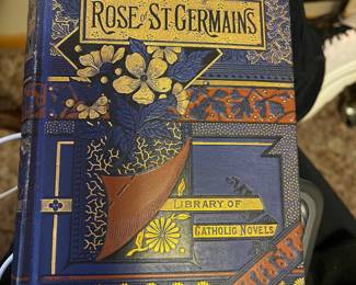 Antique "The Rose of St. Germains" Library of Catholic Novel Series