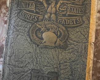 1930 Antique West Point Cadet handbook