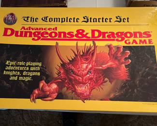 Appears to be comoplete, Dungeons and Dragons Advanced Game - appear complete