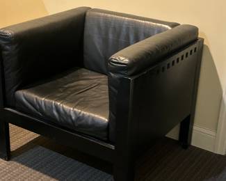 3 gorgeous MCM leather chairs available!