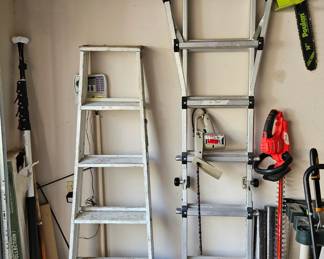 Adjustable ladders