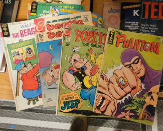 Vintage comic books