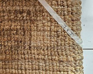 Jute rug, 7 x 7