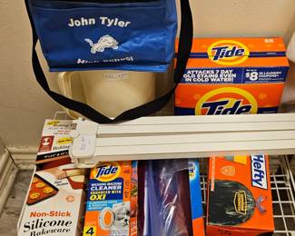 More cleaning supplies