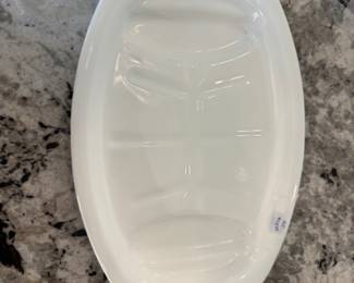 vinage corning ware  P-19 oval roasting, serving platter