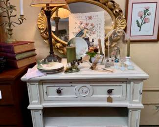 side table, solid wood