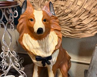 vintage largedog figurine