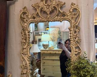 vintage 1960s Turner wall mirror