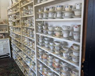 tea cup collection