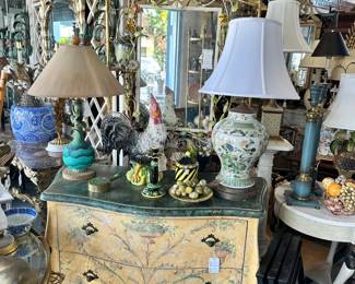 Painted Venetian Commode