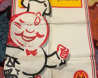 Vintage Vinyl McDonald Banner- 2 sided
