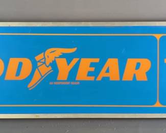 Goodyear Tires Double Sided Advertising Sign