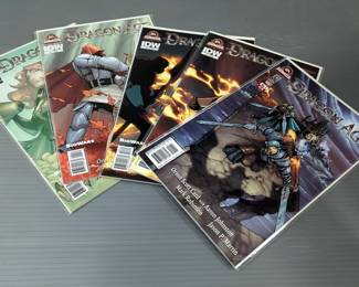 Comic Book Collection Including Dragon Age, Elementals, The First, Fallen Angels, And More, Approx Qty 238