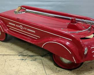 Aero Flite Red Metal Wagon