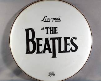The Beatles Remo Weather King Bass Drum Head