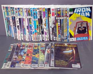 Marvel Comics Iron Man Comic Books, Approx Qty 48