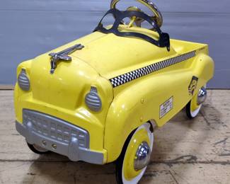 Checker New York City Taxi Cab Pedal Car