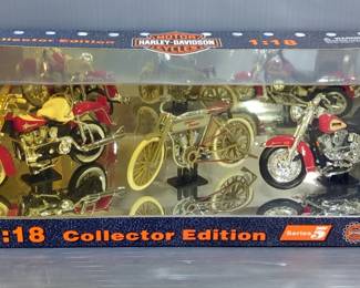 Maisto Harley-Davidson Collector Edition Series 5 Diecast Motorcycles