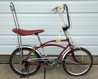 Hawthorne 5-Speed 20" Bike With Shimano Click-Stick Lock, Speedometer, Banana Seat And High Bars