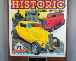 2008 South 71 Cruisers Sponsor Plaque