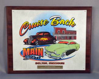 2003 South 71 Cruisers Belton Missouri Cruise Back to Main Street Framed Print