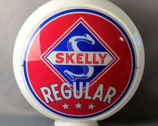 Skelly Regular Gas Glass Globe