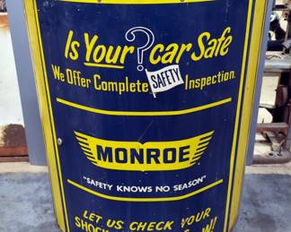 Monroe Shock Absorbers Advertising Cabinet