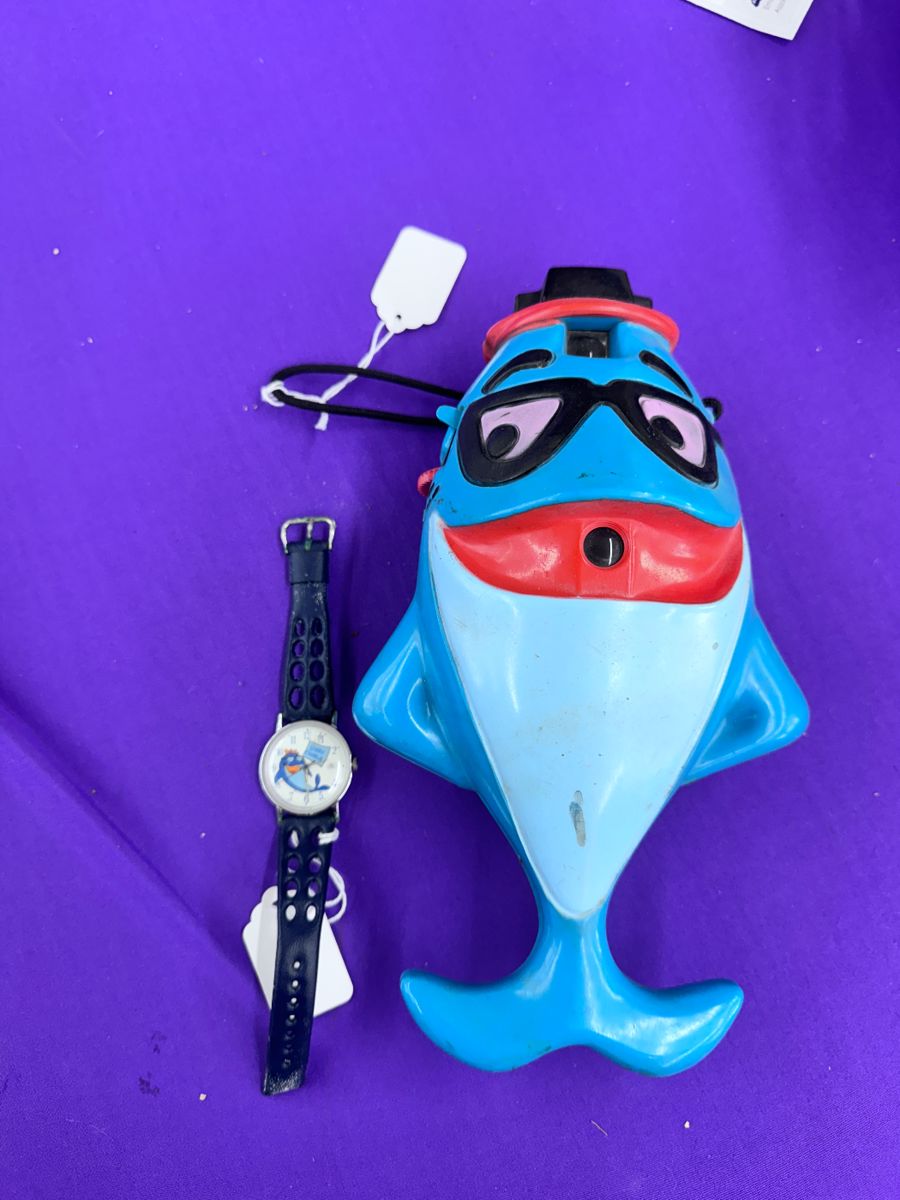 Vintage. Charlie the Tuna watch & Camera