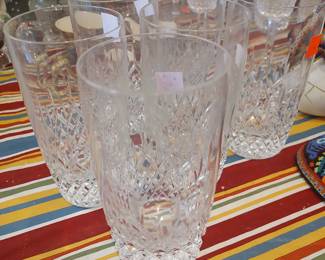 Assorted Waterford glasses