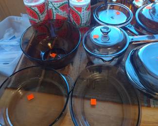 Some Visions cookware from Corning