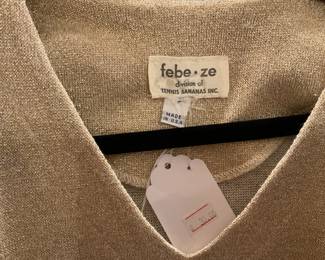 febe.ze. sparkle sweater - Sz. L