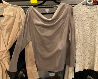 Armani suede top - Sz. 10