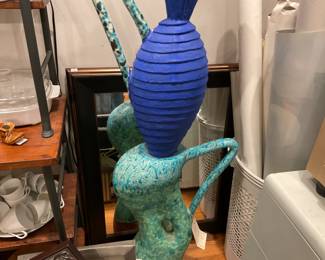 Abstract terracotta 3D sculpture $50 + tax