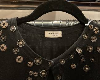 Akris Button Sweater - Sz. M