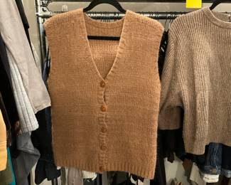 Wool Sweater Vest - Sz. M-L