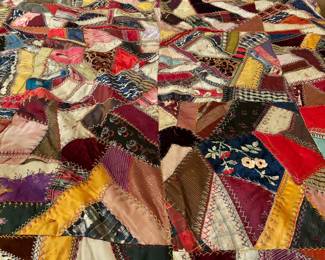 Extremely Large Crazy Quilt
