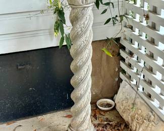 Cast Stone Pedestal