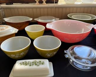 Lots of Pyrex