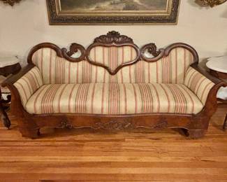 Empire/Victorian Transitional Sofa