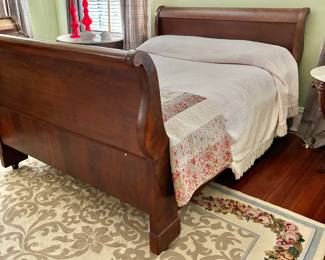 Empire Sleigh Bed