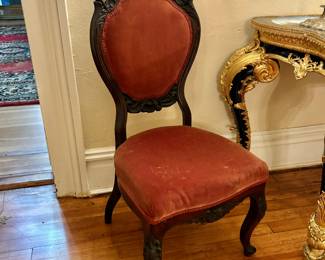 1 of a pair of Victorian Chairs