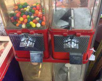 Old Gum Ball Machine 4 stack