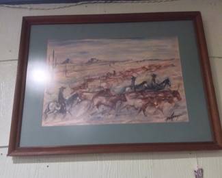 DEGRAZIA Original Signed Artwork