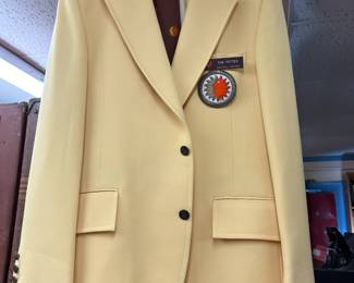 Airline Captains Suit and Tie with name plate