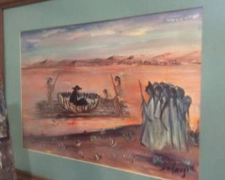 DEGRAZIA Original Signed Artwork