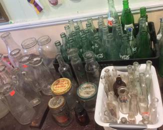 Vintage Coke Bottles