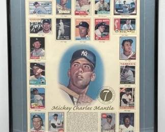 Mickey mantle poster